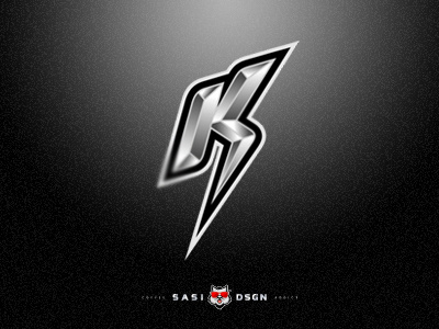 Logo for Krys Highlights k logo silver sport thunder unique