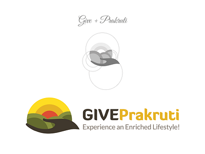 GivePrakruti logo nature logo