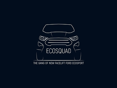 Ecosquad car club car club logo club logo