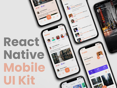 Best Free React Native UI Kits of 2020 andriod android app design app app design app designer apps branding design ios app design ui ux
