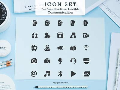 Icon Set Design branding design icon icon set vector