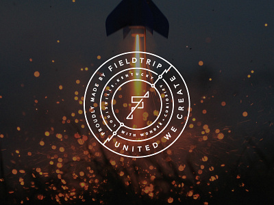 Meet Fieldtrip badge branding fieldtrip identity launch logo louisville rebrand