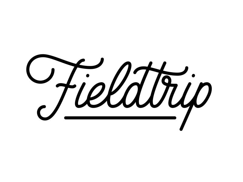 Fieldtrip Animation after effects animated type animation custom type vector lettering