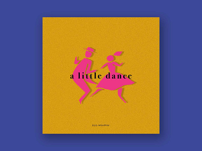 Album cover design challenge / "a little dance" artwork design graphic graphic design illustration typogaphy