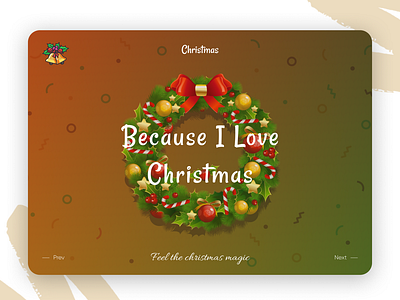 Christmas Page Design