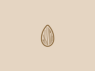 National Almond Day almond illustration