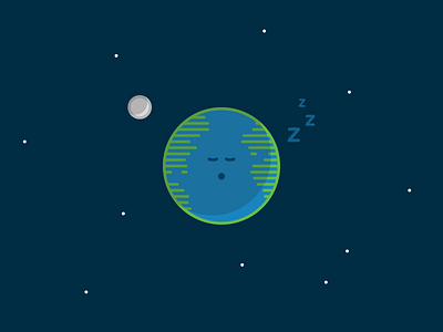 World Sleep Day illustration sleep world