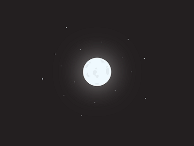 Moon Day day illustration moon