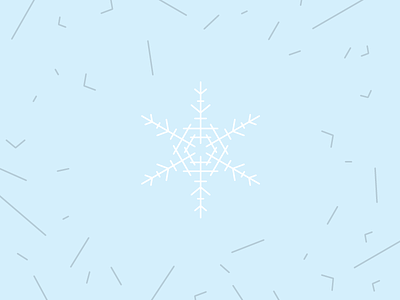 Make Cut Out Snowflakes Day art line snowflake