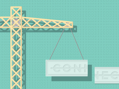 Connect connect crane illustration