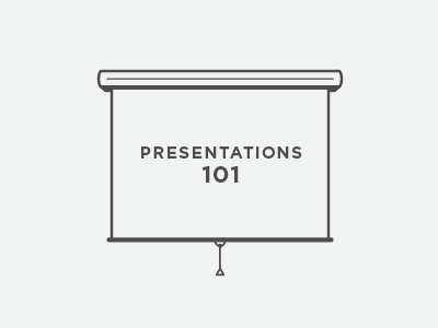 Presentations illustration presentation projector