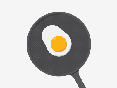 Egg dot egg illustration