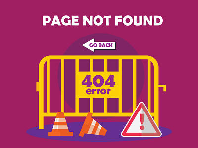 DailyUI Day 008 404 error 404 page app dailyui design flat illustration illustration design ui ux vector web