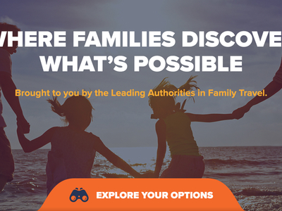 Family Travel Association — Home Page Mockups desktop family mobile travel ui user experience user interface ux visual design website