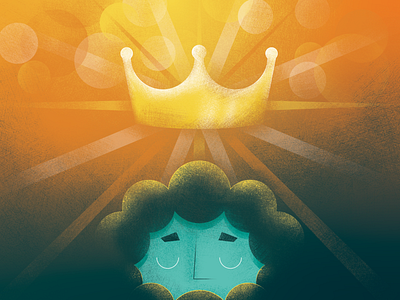 Great King preview book childrens book crown drawing illustraion kids king texture wacom