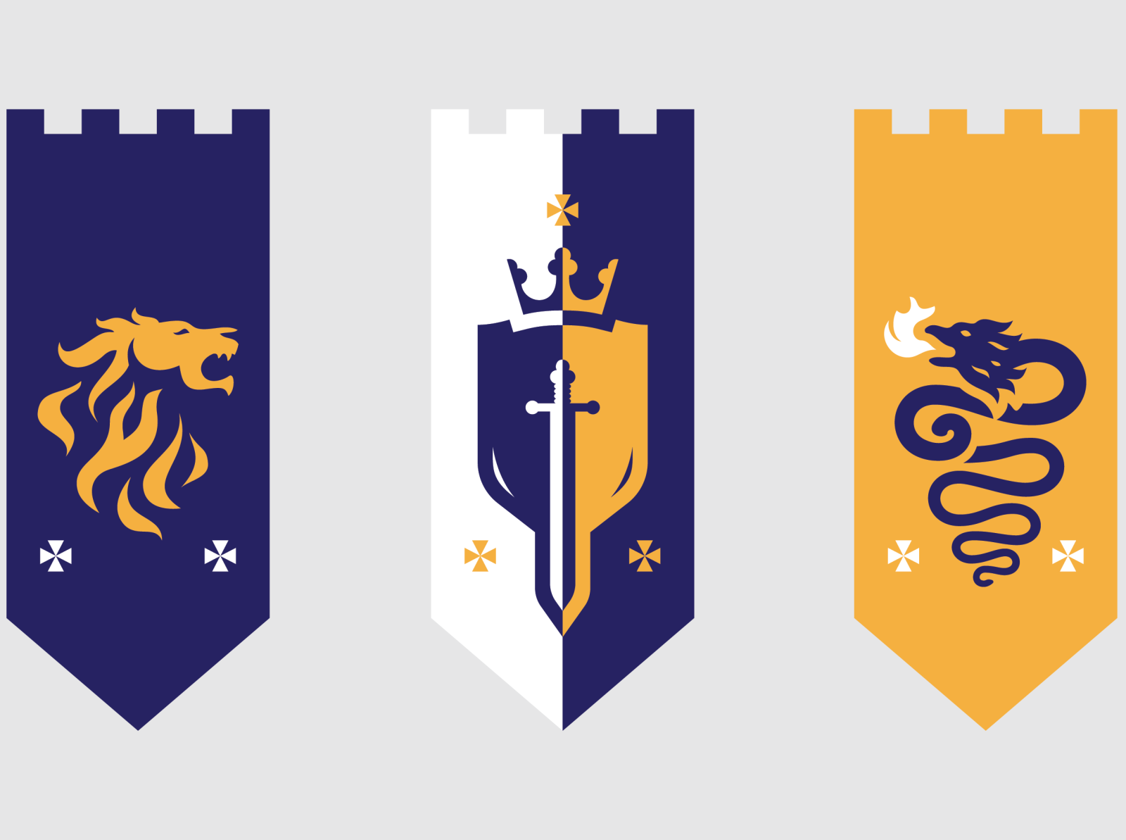 medieval flags