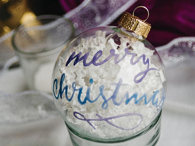Hand Lettered Ornaments christmas clean water ebola hand lettering let them lol online store ornaments type typography