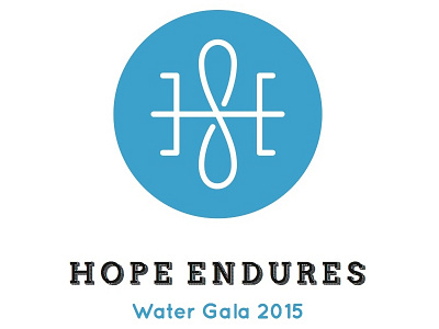 Water Gala 2015 - Logo Option 1 branding charity clean water gala hope let them lol logo nonprofit water west africa
