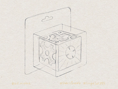 FF2022 | Day 25 - Puzzle Box Sketch