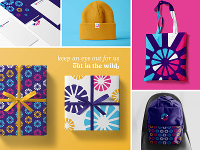 Parachute Re-brand bag brand branding bright burst color debt hat icon logo merch mockups notes parachute pattern rebrand swag wrapping