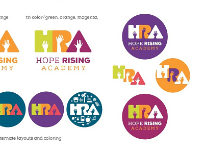 Hope Rising Academy Logo Concept 2 academy branding hope let them lol logo primary rising school secondary sierra leone university west africa