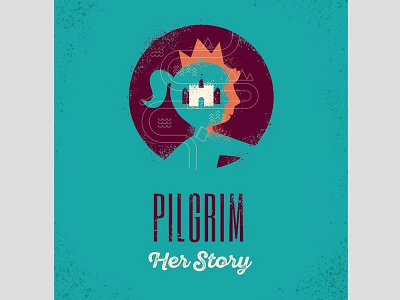 Pilgrim Play Branding Concept branding castle concept journey logo pilgrim pilgrims progress play theater theatre youth