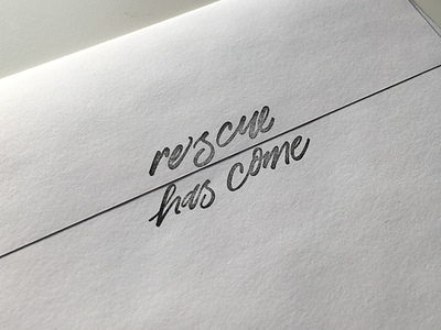 Rescue Has Come Stamp II