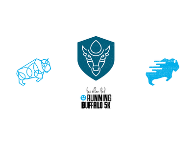 Running Buffalo 5k Logo Concepts