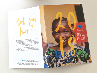 2018 LTLOL Annual Report pt I annual report booklet children hope laugh let them lol nonprofit statistics water