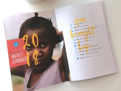 2018 LTLOL Annual Report pt II annual report booklet children hope infographics laugh let them lol nonprofit statistics