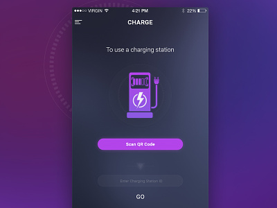 EvPump charge eco flat grey pump purple