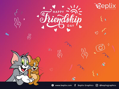 Happy Friendship Day 2019 abstract adobe xd background character design cover creative design creative design design draw dribbble flat friendship gradient graphic graphic design icon illustration illustration design photoshop poster design