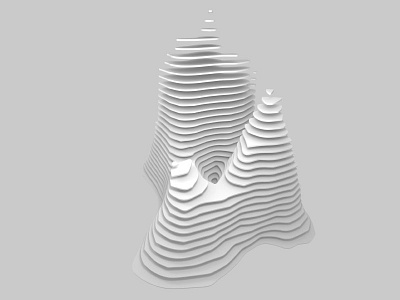 Topographic Sculpture