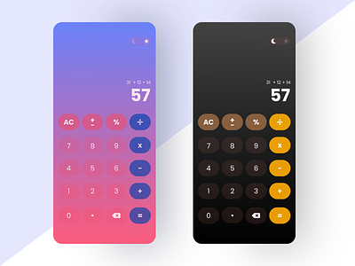 Daily UI #004 - Calculator calculator dailyui ui