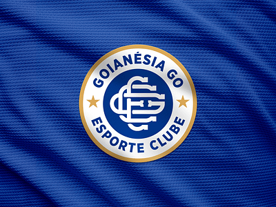 Goianésia Esporte Clube Concept badge design emblem football futebol monogram soccer logo
