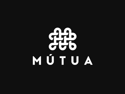 Galeria Mútua Logo branding design galeria identity logo logotype mutua