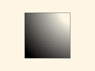 Halftone Gradients #2 dots geometry gradient halftone monochrome raster vector