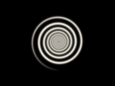 Spiral Galaxy astro dark dots galaxy geometry gradient monochrome physics raster spiral