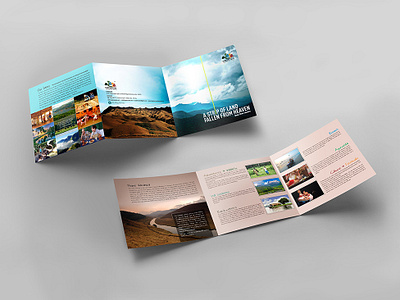 Trifold Brochure branding brochure design layout tourism tourisminindia travel typography