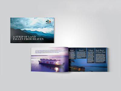 Brochure branding brochure design layout logo tourism tourisminindia travel typography