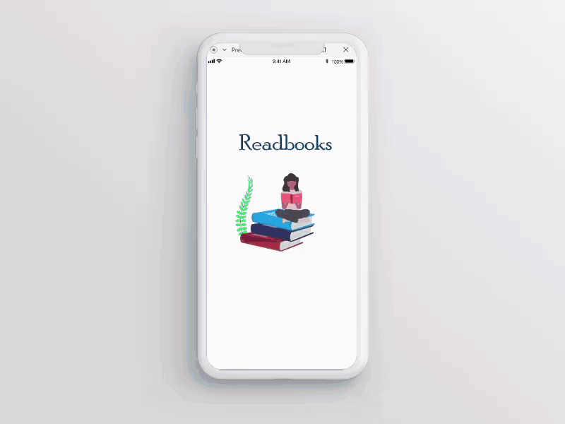 Ebook App Design