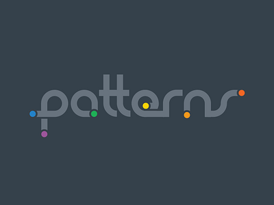 Patterns Logo app branding logo