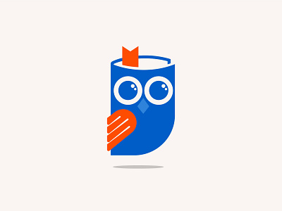 BookOwl animal book brand branding cartoon design illustration logo logotype logotyphes mascotte owl