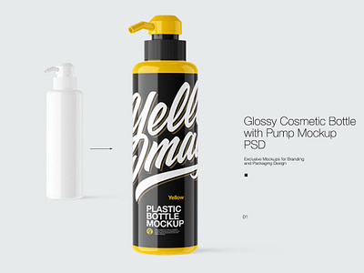 Plastic Bottles Mockup