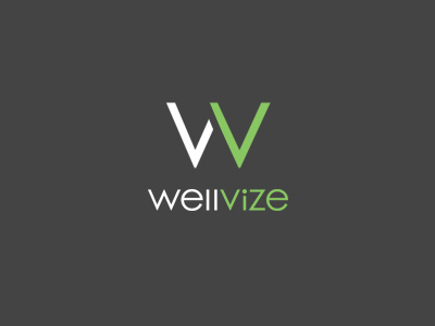 Wellvize logo wordmark