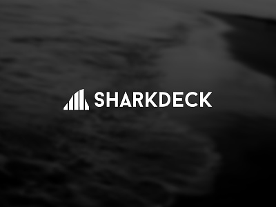 Sharkdeck Logo analytics logo stats