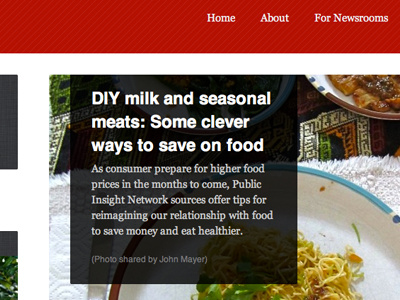 Homepage September 2012 homepage journalism news