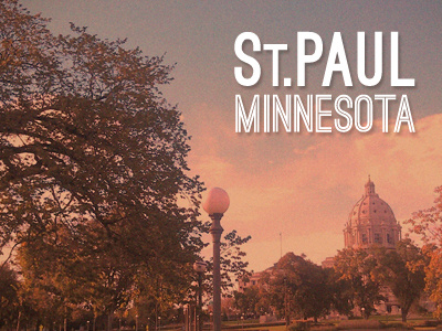 St. Paul, Minnesota city postcard saint paul st. paul twin cities