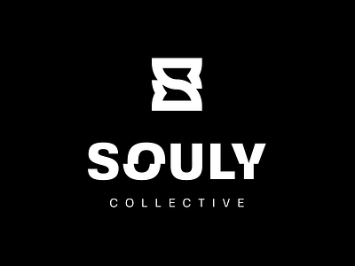 SOULY collective branding design letter logo logotype ssandglass studio typography vinelli