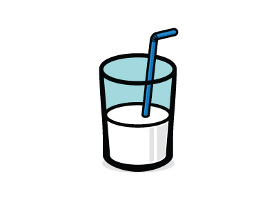 Glass o'Milk rebound drink glass illustration mike jones milk rebound